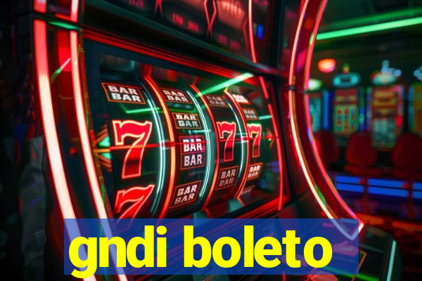 gndi boleto